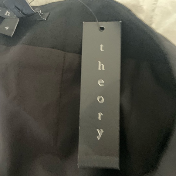 Theory Black Knee-Length Pencil Skirt for Work - Picture 5 of 10